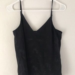 Black Satin Cami
